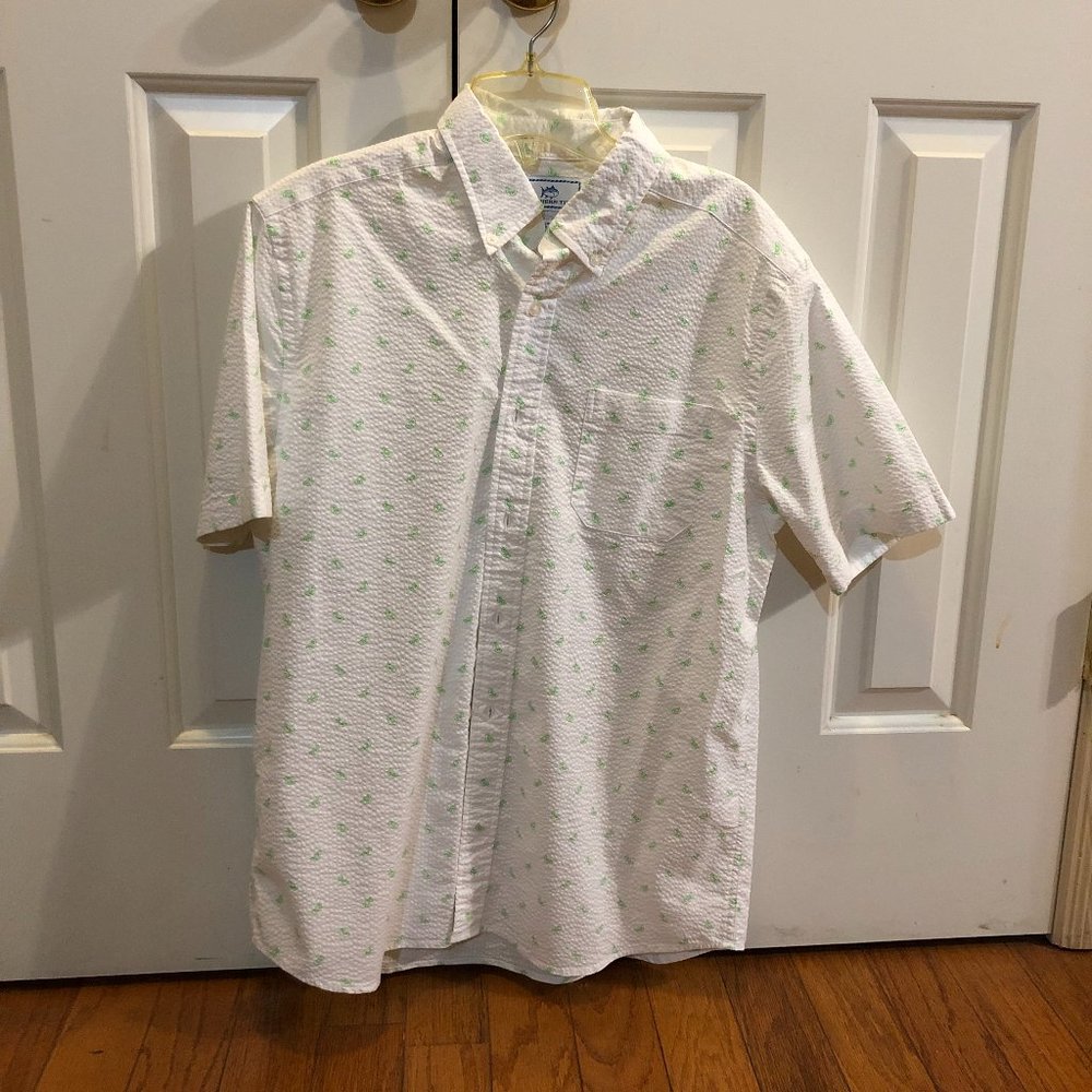Southern Tide Short Sleeve Button Down NWOT